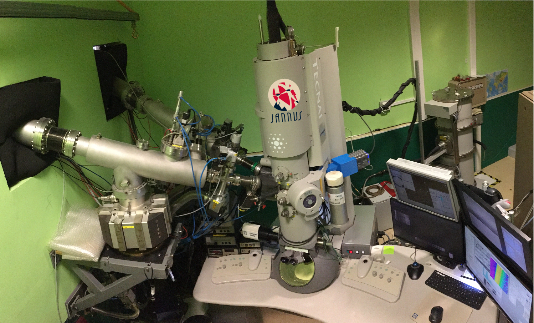 In situ dual ion beam TEM at JANNuS-Orsay